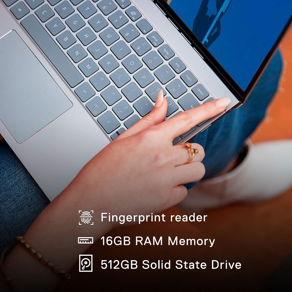 DELL Inspiron 13.3" QHD+ Screen 11th Gen i7 512SSD NVIDIA GeForce MX450 GPU - Image 10